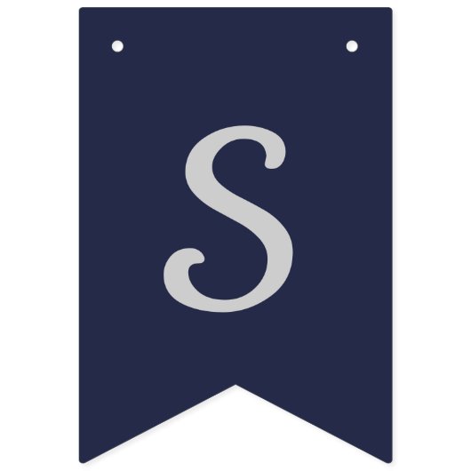 Binnenkort mevrouw Nautical Bunting Vlaggetjes (Tweede vlag)