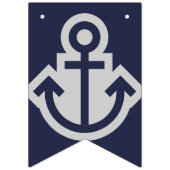 Binnenkort mevrouw Nautical Bunting Vlaggetjes (Eerste vlag)