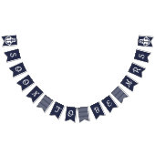 Binnenkort mevrouw Nautical Bunting Vlaggetjes (Alle)