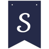 Binnenkort mevrouw Nautical Bunting Vlaggetjes (Tweede vlag)