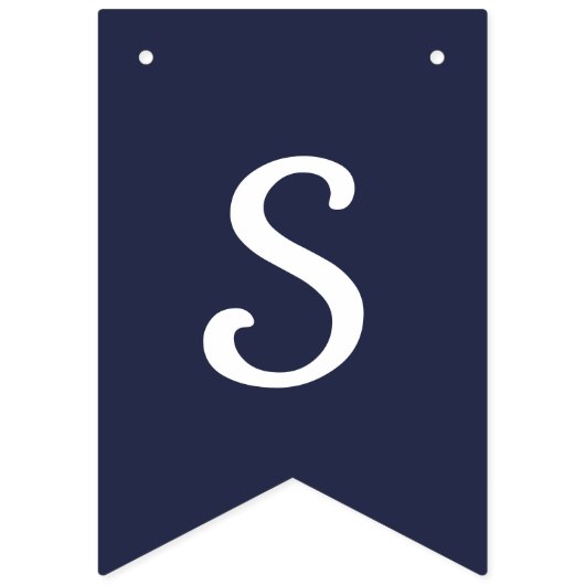 Binnenkort mevrouw Nautical Bunting Vlaggetjes (Tweede vlag)