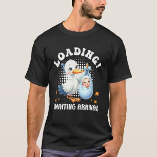 Binnenkort moeder LOADING AFWACHTEN AANKOMST Zwang T-shirt