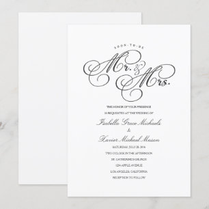 Binnenkort Mr. en mevrouw   Uitnodiging tot wedden