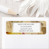 Binnenkort Mr en Mrs Wedding. Etiket (Insitu)