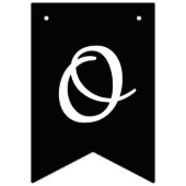 Binnenkort Mrs Black & White Bunting Vlaggetjes (Derde vlag)