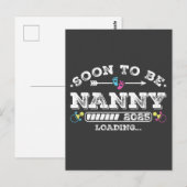 Binnenkort Nanny 2025 Laden Briefkaart (Voorkant / Achterkant)