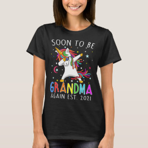 Binnenkort oma 2021 Eenhoorn T-shirt