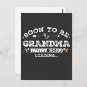 Binnenkort oma 2025 Laden Briefkaart (Voorkant / Achterkant)