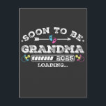 Binnenkort oma 2025 Laden Briefkaart<br><div class="desc">Binnenkort oma 2025 Laden Bevorderd tot oma Funny Crew Grafisch ontwerp Cadeau Standaard ansichtkaart Klassieke Collectie.</div>