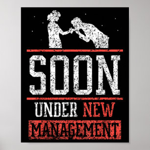Binnenkort onder nieuw management team vrijgezelle poster