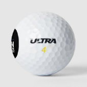 Binnenkort Onder Nieuwe Leiding Funny Bruiloft Golfballen (Logo)