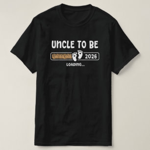 Binnenkort Oom geschat 2026 Verwachtende Vader 202 T-shirt