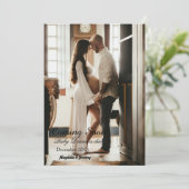 Binnenkort op maat Aankondiging van zwangerschap f (Staand voorkant)