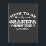 Binnenkort Opa 2025 Loading Briefkaart<br><div class="desc">Binnenkort Opa 2025 Loading Gepromoveerd tot Opa Funny Crew Grafisch ontwerp Gift Standaard Briefkaart Classic Collectie.</div>