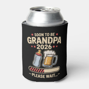 Binnenkort Opa Est 2026 Baby Aankondiging Blikjeskoeler