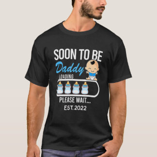 Binnenkort papa 2022, promoot bij papa EST 2022 T-shirt