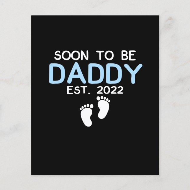 Binnenkort papa 2022 voor het eerst Vaderdag (Voorkant)