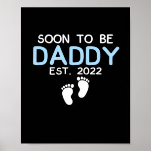 Binnenkort papa 2022 voor het eerst Vaderdag Poster