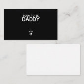 Binnenkort papa 2022 voor het eerst Vaderdag Visitekaartje (Voorkant / Achterkant)