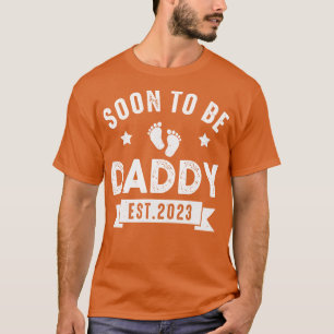 Binnenkort papa 2023 vaders dag voor het eerst vad t-shirt