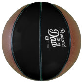 Binnenkort Papa EST 2025 Leuk Algauw Vader Basketbal (Verticaal)