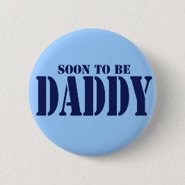Binnenkort papa worden ronde button 5,7 cm