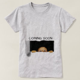 Binnenkort Peek-A-Boo Baby Custom T-shirt