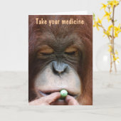 Binnenkort pillen ophalen kaart (Gele Bloem)