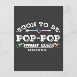 Binnenkort Pop-Pop 2025 Loading Briefkaart