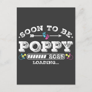 Binnenkort Poppy 2025 Laden Briefkaart