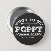 Binnenkort Poppy 2025 Loading Round Button (Voorkant /achterkant)