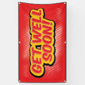 Binnenkort rood spandoek (Verticaal)