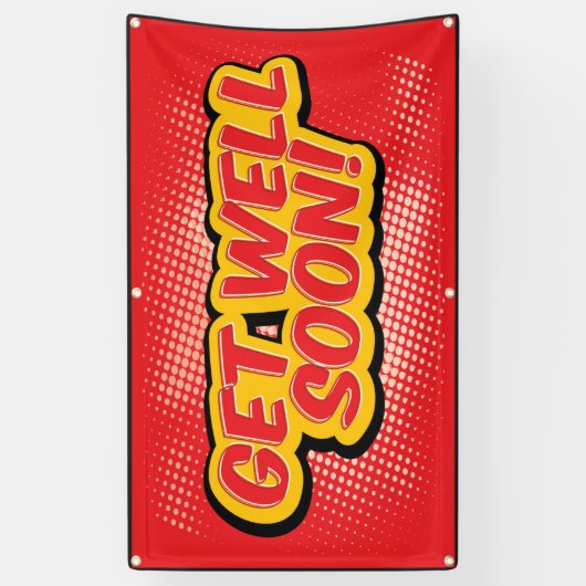 Binnenkort rood spandoek (Verticaal)