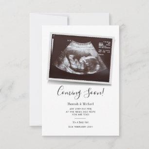 Binnenkort Script Sonogram Zwangerschapsaankondigi