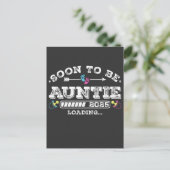 Binnenkort Tante 2025 Laden Briefkaart (Staand voorkant)