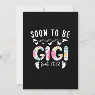 Binnenkort te Gigi EST 2022 Floral New Grandma Save The Date