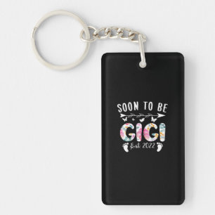 Binnenkort te Gigi EST 2022 Floral New Grandma Sleutelhanger