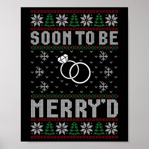Binnenkort te trouwen met Merry's Kerstbruid Groom Poster