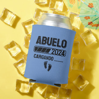 Binnenkort te worden Abuelo zwangerschap aankondig Blikjeskoeler