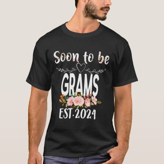Binnenkort te worden gram EST2024 bijpassende fami T-shirt (Voorkant)