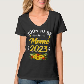 Binnenkort te worden thema 2023 Zonnebloem-Moederd T-shirt