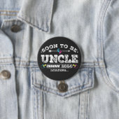 Binnenkort te zijn oom 2024 laden ronde button 7,6 cm (In situ)