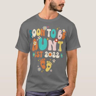Binnenkort te zijn tante 2023 zwangerschap aankond t-shirt