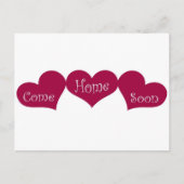 Binnenkort thuis briefkaart (Voorkant)