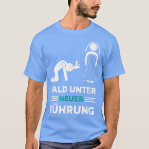 Binnenkort trouw ik onder nieuwe leiding Bruidegom T-shirt