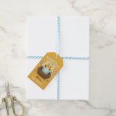 Binnenkort Uitkomend Kuiken Bedankt Cadeaulabel (Met Touw)