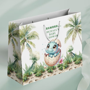 Binnenkort Uitkomende Dino Ei Baby Shower Cadeauta Groot Cadeauzakje