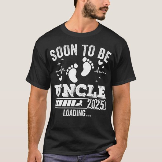 Binnenkort Uncle 2025 Mannen laden T-shirt (Voorkant)