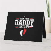 Binnenkort Vader 2024 Nieuwe Vader 2024 Eerste Kee Kaart (Achterkant)