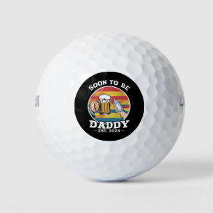 Binnenkort Vader 2025 Eerste Keer Vader 2025 Retro Golfballen
